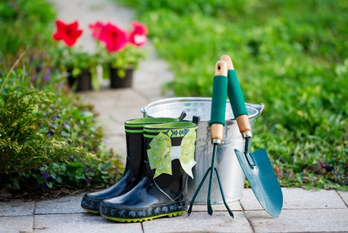 Seasonal planting and lawn maintenance by Hainault gardeners